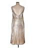 Kimchi Blue 100% Polyester Metallic Silver Cocktail Dress Size M - photo 2