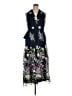 JS Collections 100% Polyester Floral Pink Blue Cocktail Dress Size 14 - photo 1