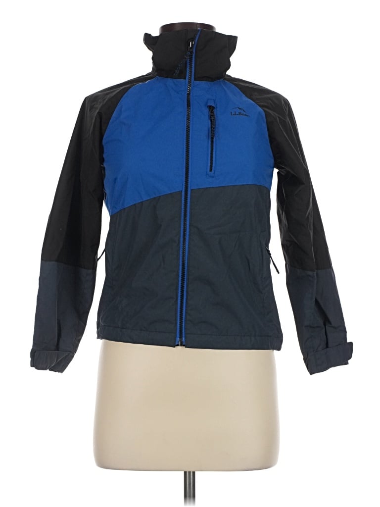 Pre-owned L.l.bean Windbreaker Jacket In Blue