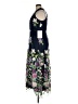 JS Collections 100% Polyester Floral Pink Blue Cocktail Dress Size 14 - photo 5