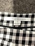 Diane von Furstenberg Checkered-gingham Black Shorts Size 4 - photo 3