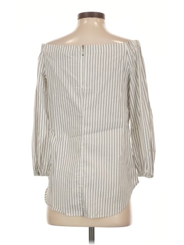White House Black Market 3/4 Sleeve Blouse (view 2)