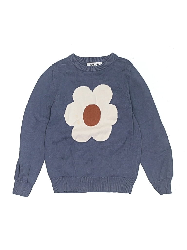 Pre-owned Assorted Brands Kids' Pullover Sweater In Blue