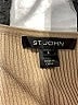 St. John 100% Wool Tan Sleeveless Top Size S - photo 6