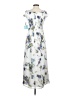 CeCe 100% Polyester White Casual Dress Size S - photo 2