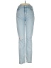 7 For All Mankind Hearts Blue Jeans Size 28 waist - photo 1