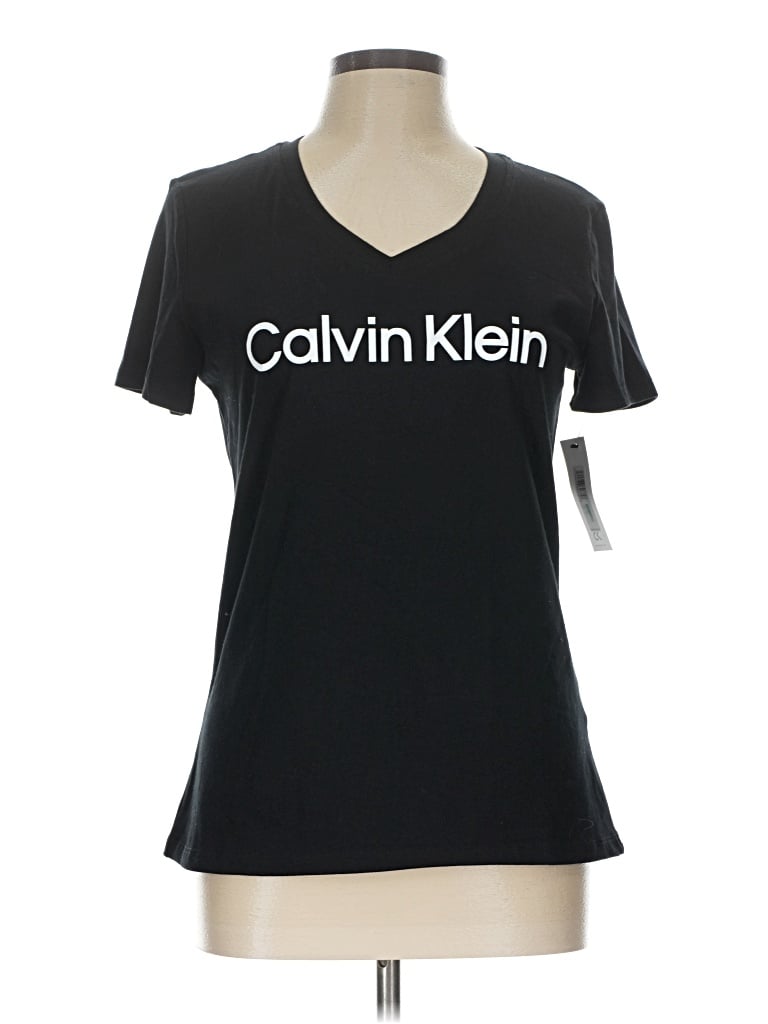 Calvin Klein Performance Short Sleeve T-shirt In Black
