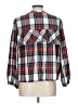 J.Crew Plaid Red Long Sleeve Blouse Size L - photo 2
