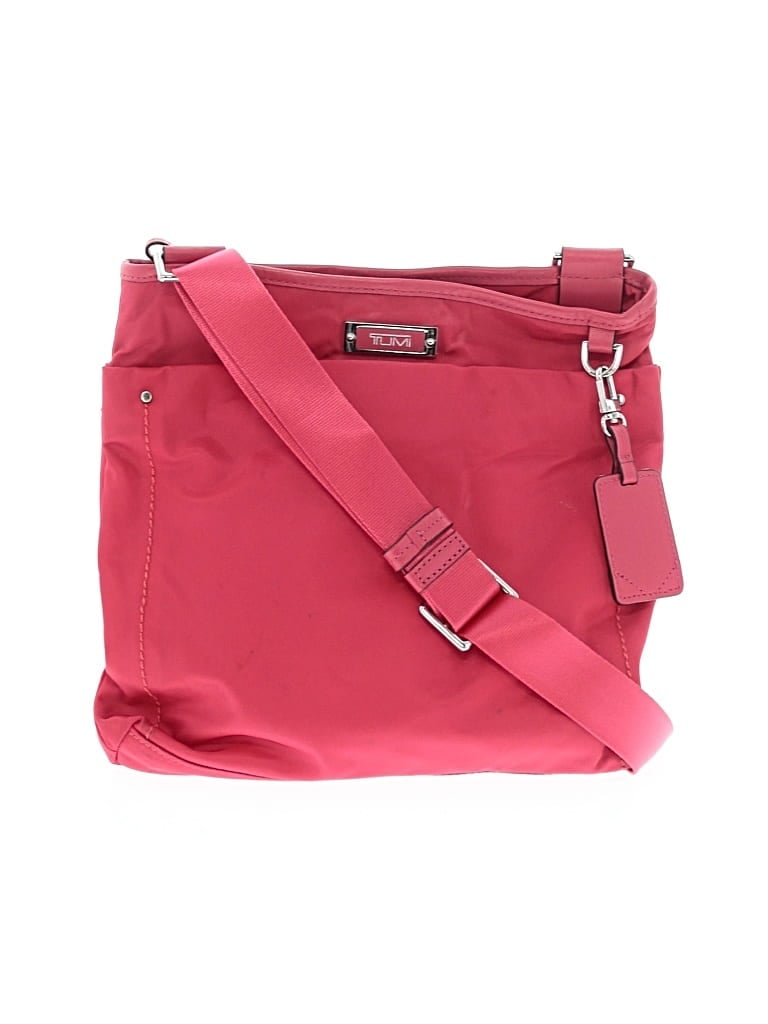 Pre-owned Tumi Crossbody Bag In Pink