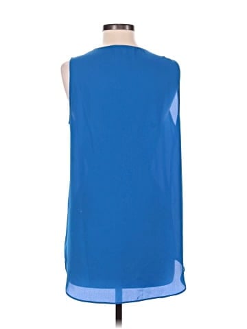 Rose + Olive Sleeveless Blouse (view 2)