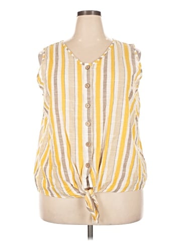 Club Z Collection Sleeveless Blouse (view 1)