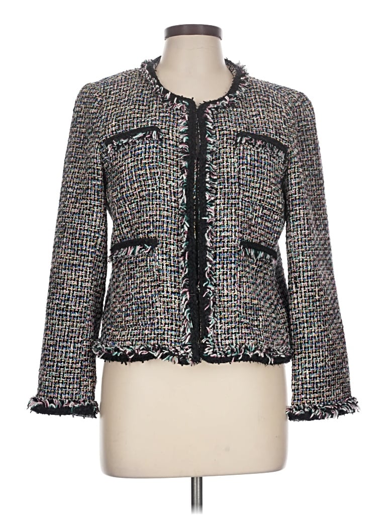 Pre-owned Jcrew Jacket In Black
