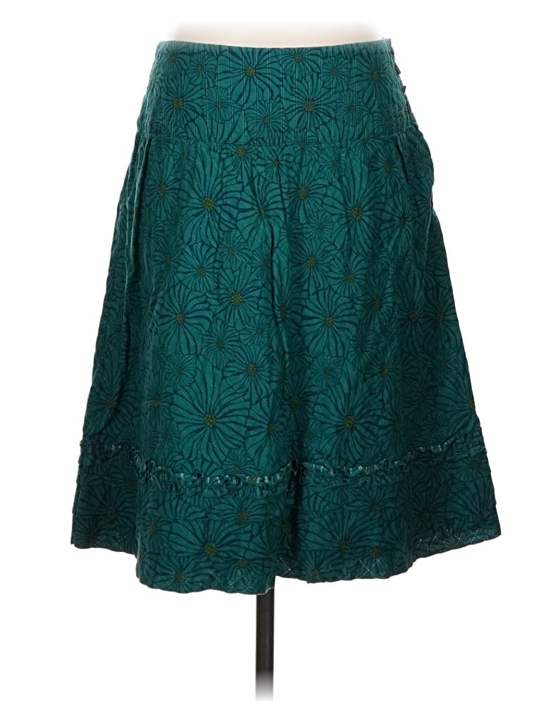 Pre-owned Fossil Formal Skirt In Teal