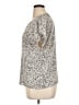 Shein Ivory Short Sleeve Blouse Size XL - photo 5