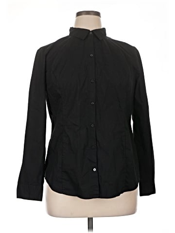 Worthington Long Sleeve Button-Down Shirt (view 1)