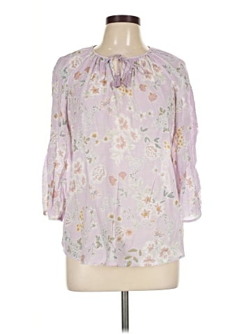 Como Vintage 3/4 Sleeve Blouse (view 1)