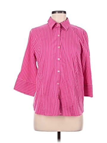 George 3/4 Sleeve Button-Down Shirt (view 1)