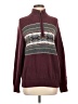 IZOD 100% Cotton Burgundy Pullover Sweater Size M - photo 1