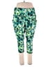 Xersion Print Green Active Pants Size 2X (estimated) - photo 1
