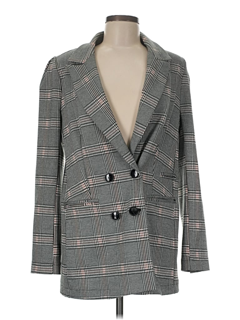 Pre-owned Walter Baker Blazer Jacket In Gray