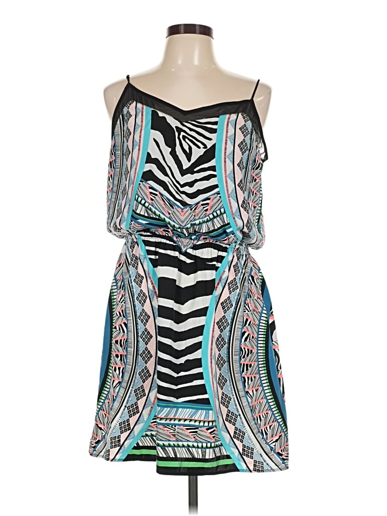 Pre-owned Express Casual Dress In Teal