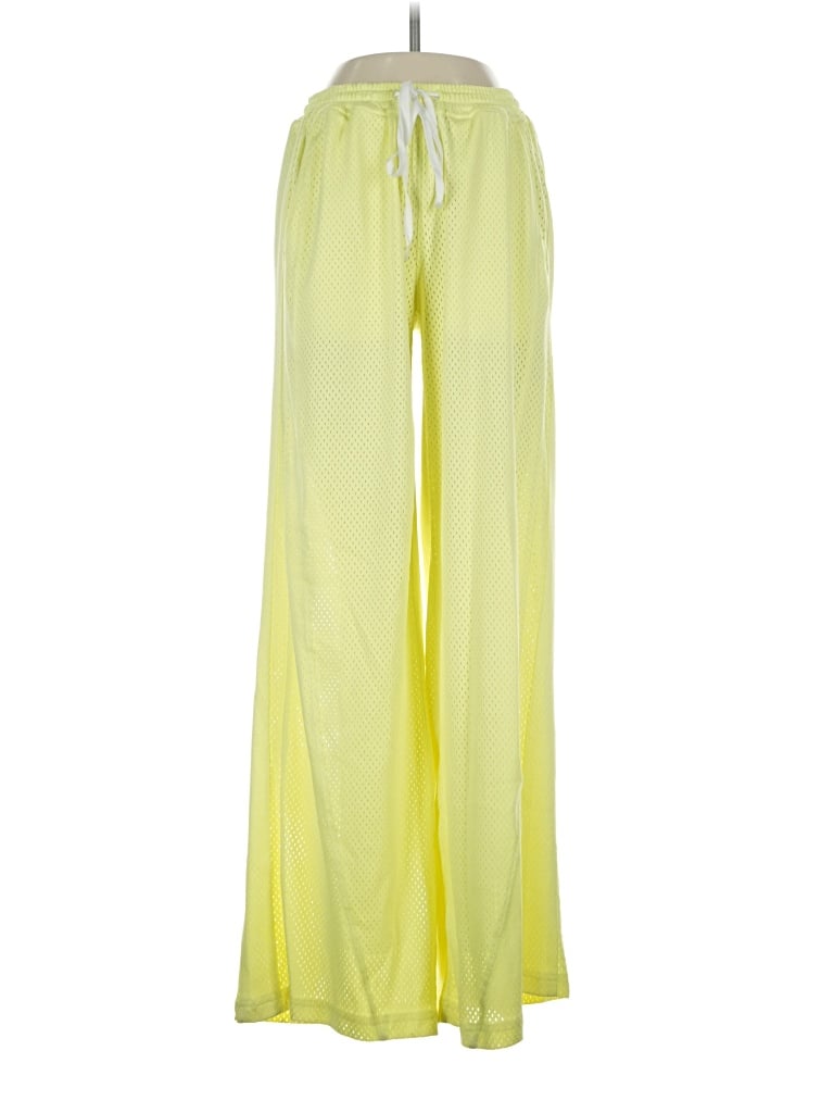Pre-owned Fp Movement Casual Pants In Yellow