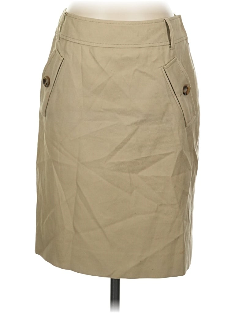 Pre-owned Carlisle Casual Skirt In Tan