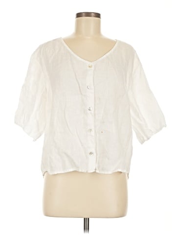 Cynthia Rowley TJX Short Sleeve Blouse (view 1)