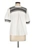 Shein White Short Sleeve Blouse Size L - photo 1