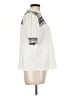 Shein White Short Sleeve Blouse Size L - photo 4