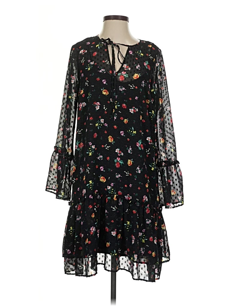 Banana Republic Casual Dress In Black