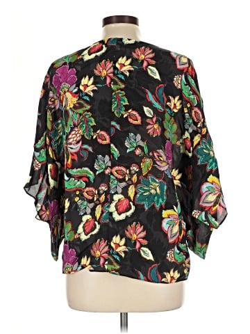 Natori 3/4 Sleeve Blouse (view 2)