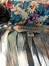 Ranna Gill Print Blue Shorts Size S - photo 3