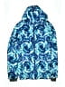 Lands' End 100% Polyester Paisley Blue Windbreaker Size 18 - 20 - photo 1