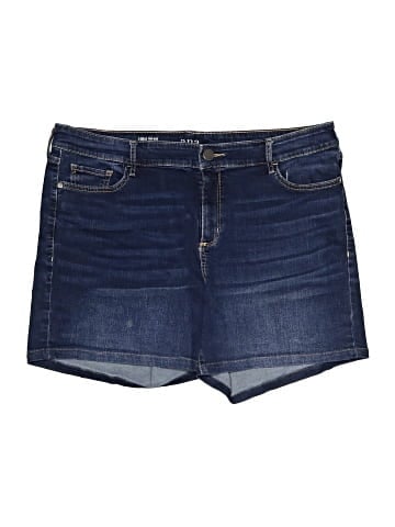 a.n.a. A New Approach Denim Shorts (view 1)