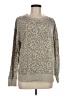 Splendid Animal Print Tan Pullover Sweater Size M - photo 1