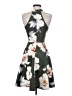 Soprano Floral Green Cocktail Dress Size XS - photo 2