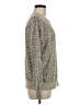 Splendid Animal Print Tan Pullover Sweater Size M - photo 4