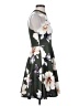 Soprano Floral Green Cocktail Dress Size XS - photo 4