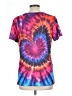 Unbranded Tie-dye Purple Short Sleeve Top Size L - photo 2