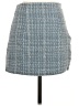 Shein 100% Polyester Tweed Blue Casual Skirt Size 4 - photo 2