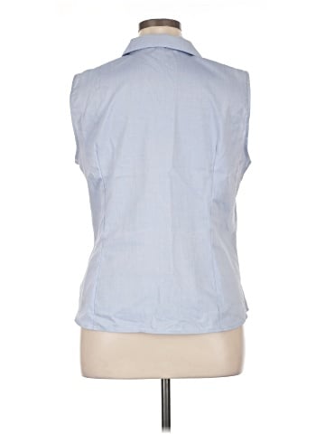 Jones New York Sleeveless Button-Down Shirt (view 2)