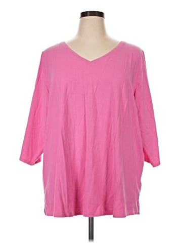 Belle By Kim Gravel 3/4 Sleeve T-Shirt (view 1)