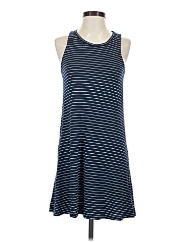 Madewell Highpoint Tank Dress in Chevron Stripe (view 1)