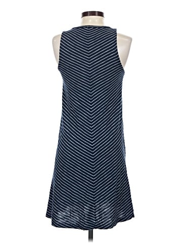 Madewell Highpoint Tank Dress in Chevron Stripe (view 2)