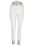 Nine West Solid White Jeans Size 14 - photo 1