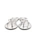 Wild Diva Silver Flip Flops Size 8 - photo 2