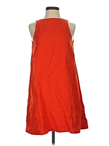 Madewell Mini Shift Dress in Linen (view 1)