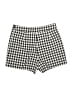 Diane von Furstenberg Checkered-gingham Black Shorts Size 4 - photo 2