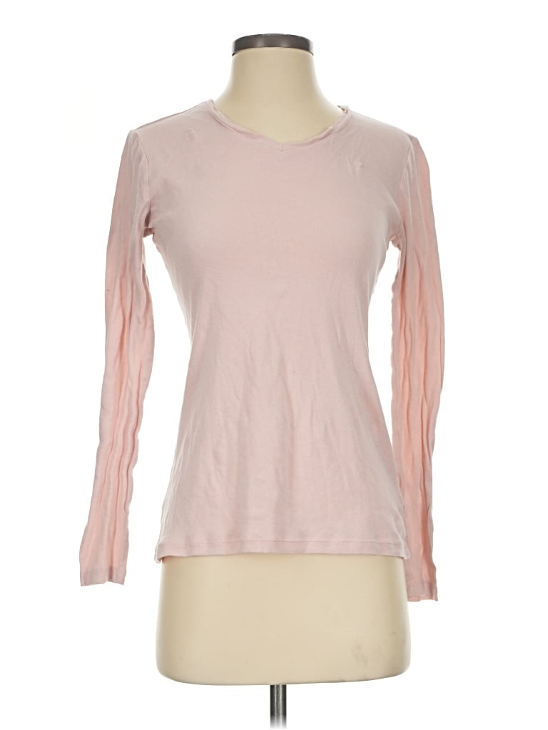 Pre-owned Faded Glory Long Sleeve T-shirt In Pink